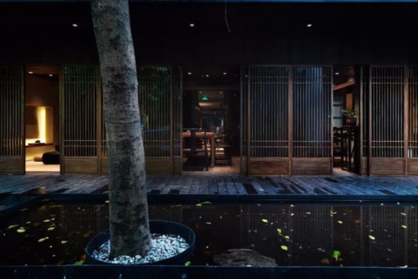 无锡夜茶园，赏景品茶共悠扬